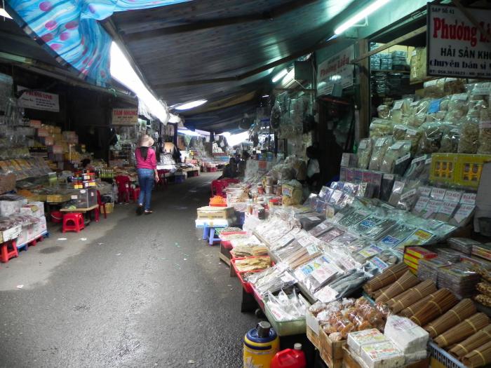 Markt cho Dam in Nha Trang