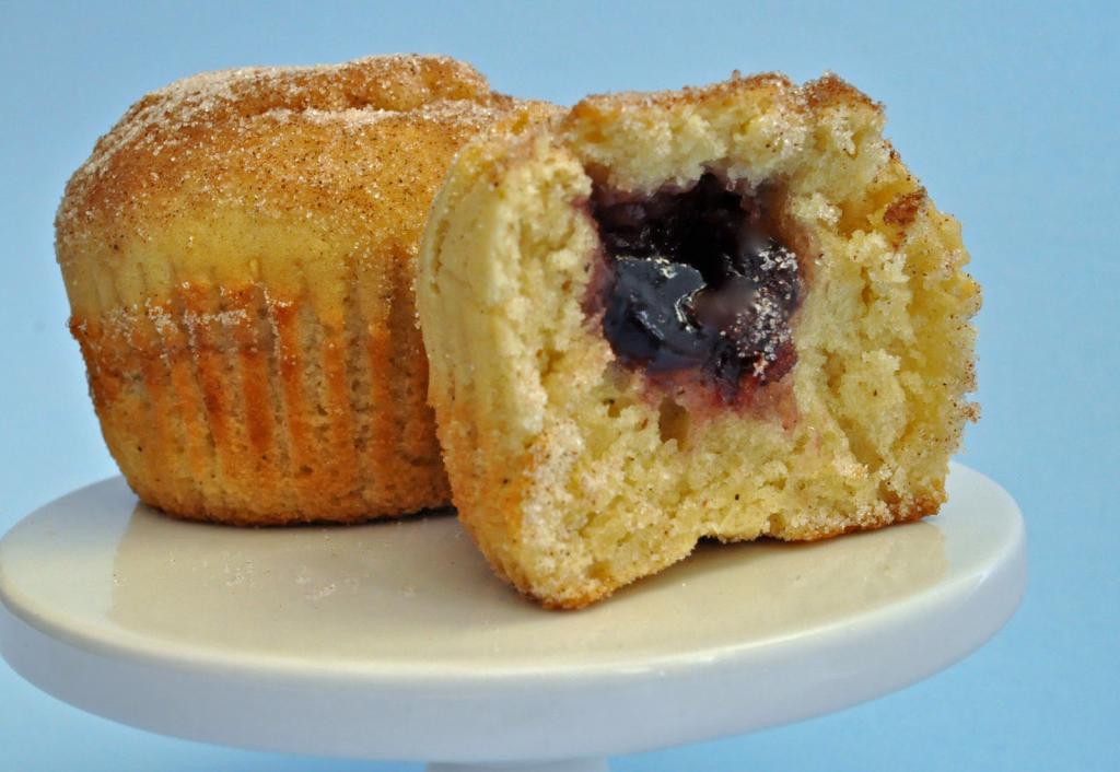 muffin with jam