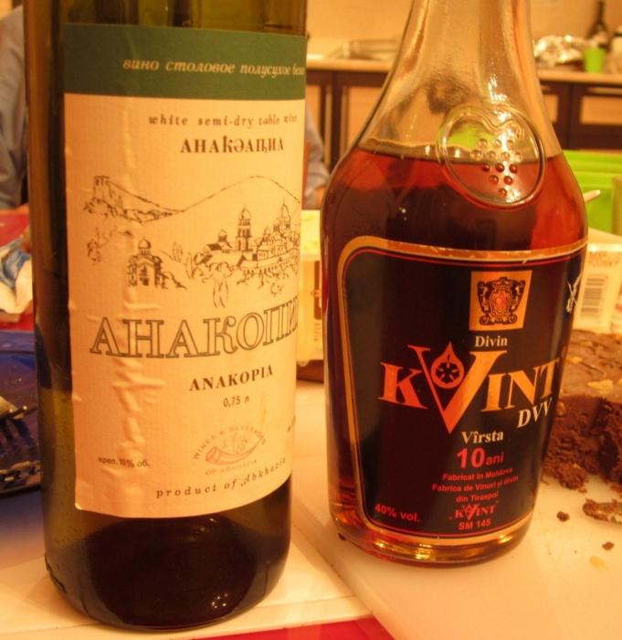 die abchasischen Wein