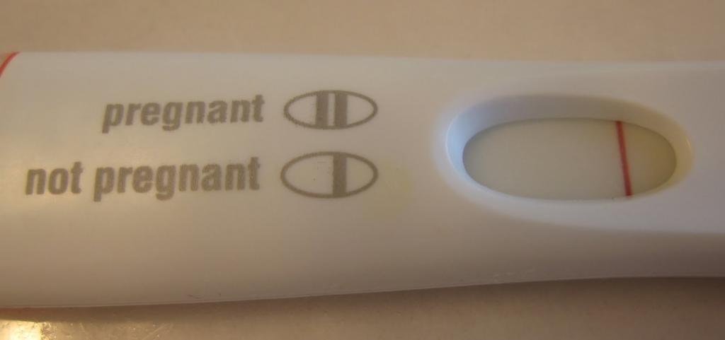 नकारात्मक गर्भावस्था परीक्षण