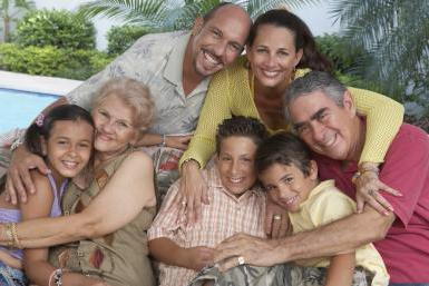 types of family, nuclear and multigenerational