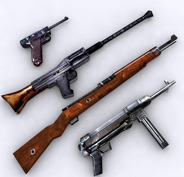 small arms of world war 2