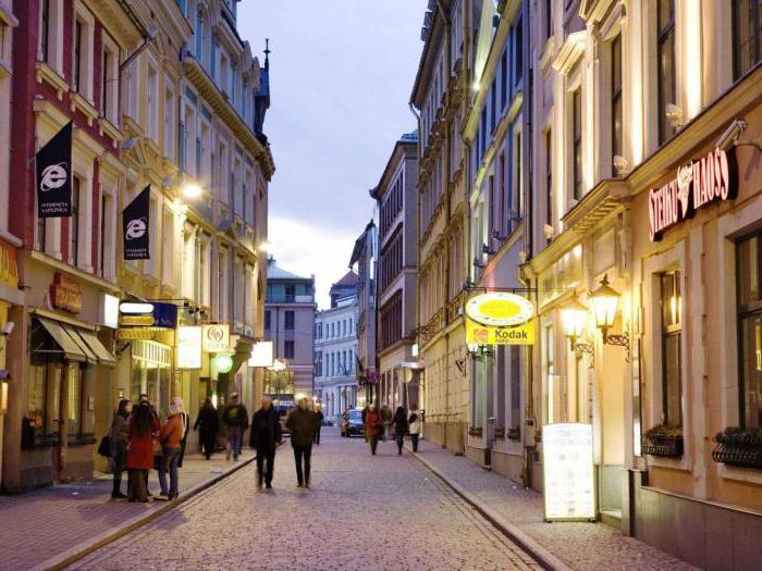 Latvia Riga street