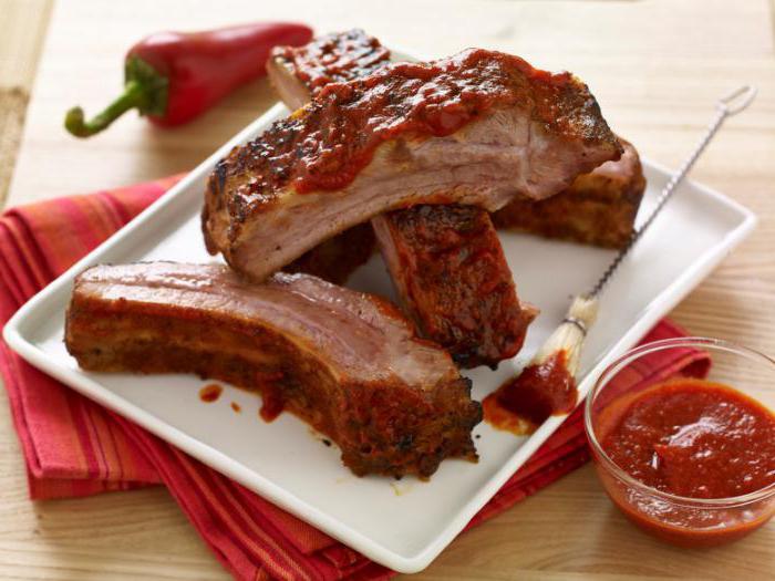 What to cook pork ribs with a photo.