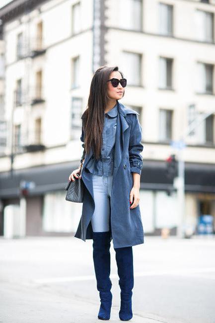 what to wear with suede boots without a heel