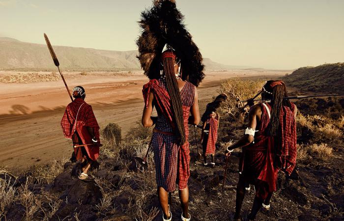 afrikanischen Stamm der Massai