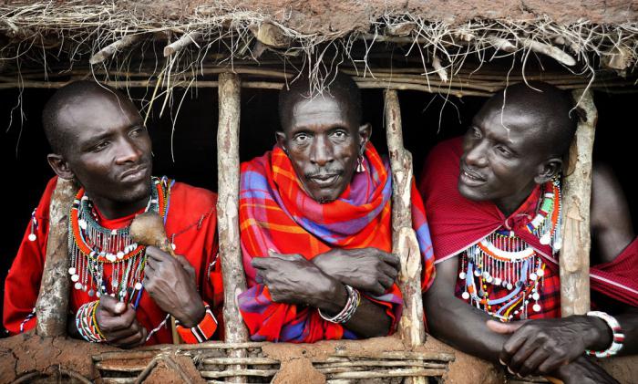 tribo masai da áfrica