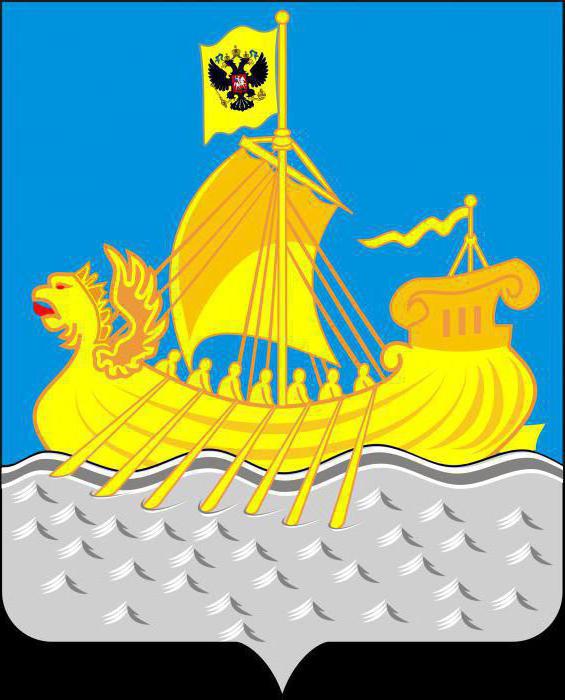 das Wappen der Stadt Kostroma