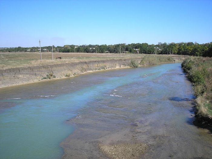 el río de la егорлык región de stavropol