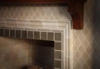 Tile for furnace heat-resistant. Revetment of furnaces and fireplaces