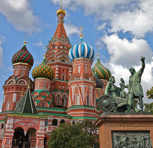 Basilius-Kathedrale in Moskau Foto