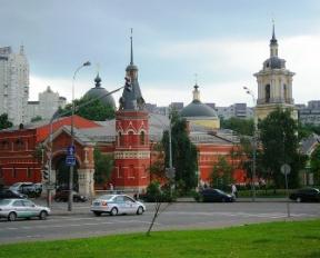 圣罗大教堂在莫斯科马特罗娜