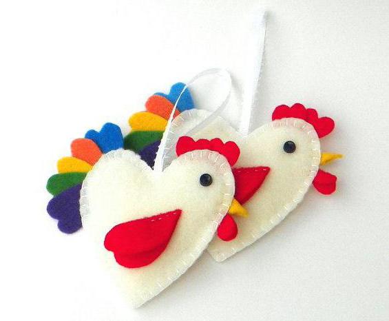 pattern toy rooster