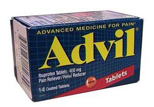 Advil使用説明書レビ