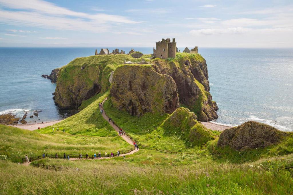 Burgen in Schottland mit dem Namen