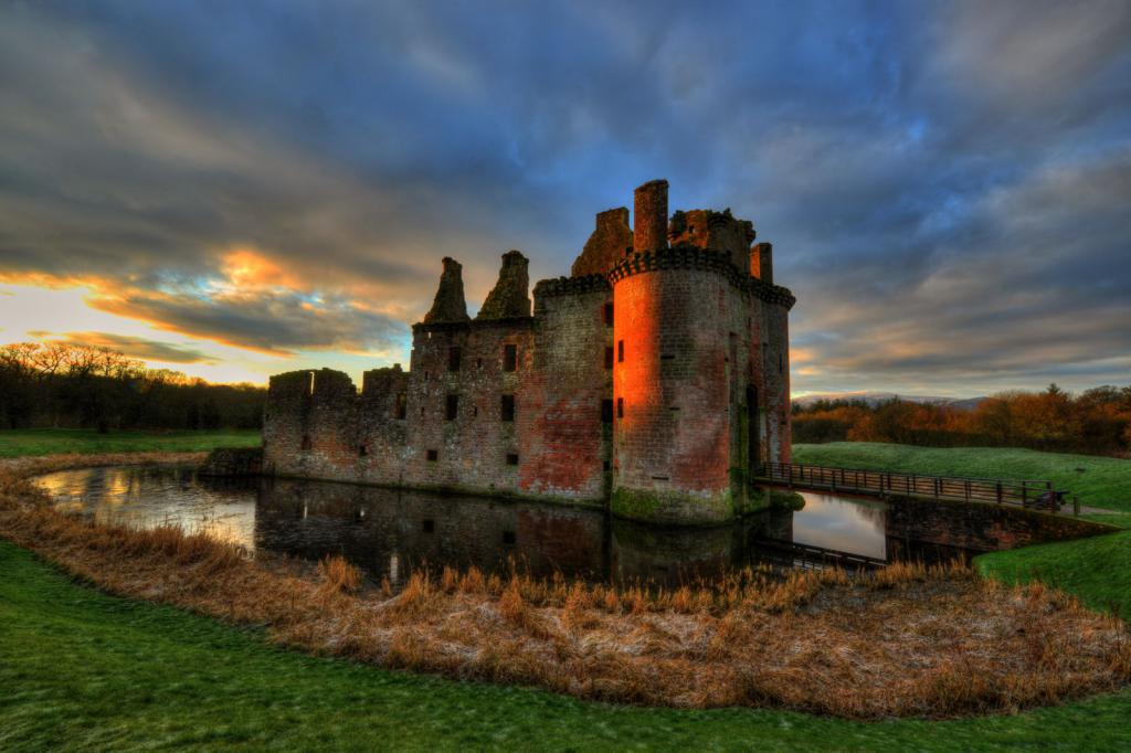 Burg данноттар Schottland