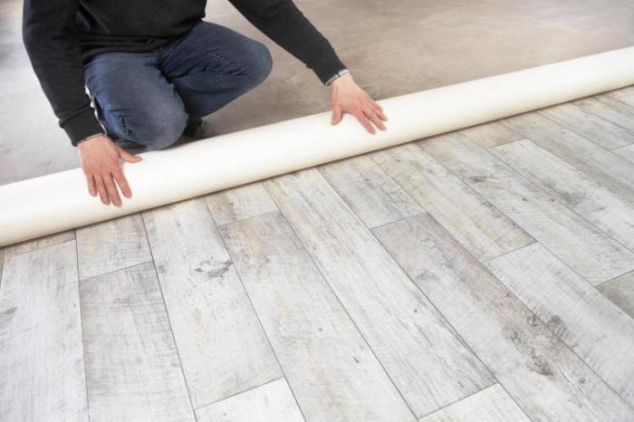 how to level a wooden floor under linoleum