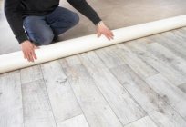 Como no piso de madeira para colocar o linóleo: alinhamento de pisos, o substrato. Escolha e tipos de linóleo