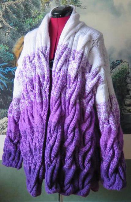 cardigan Lalo scheme knitting