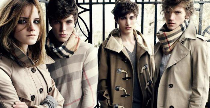 Burberry clothing