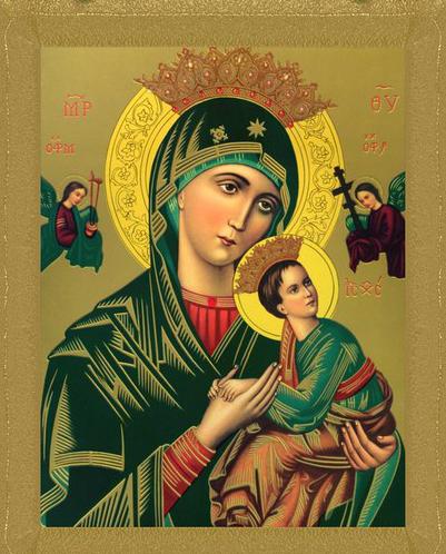Holy icon of the mother of God value