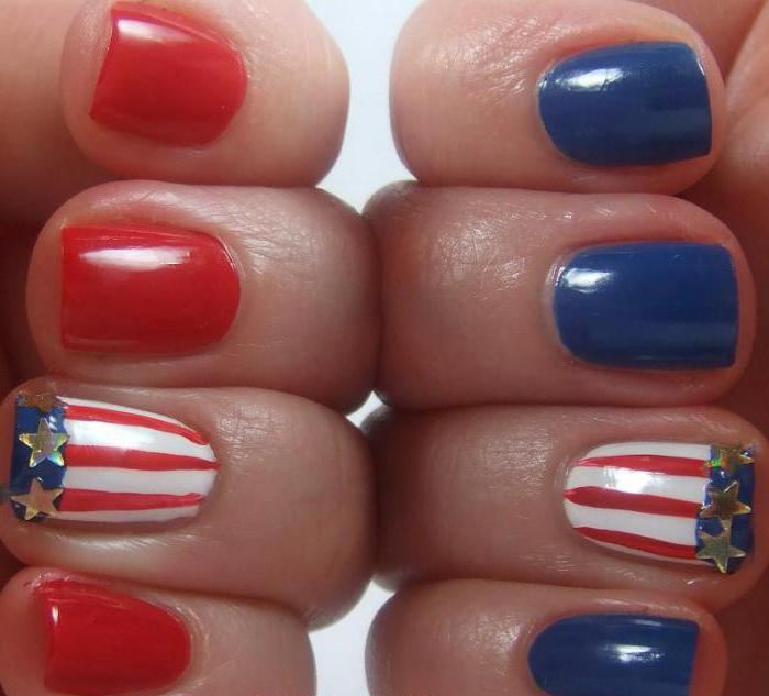 American French manicure