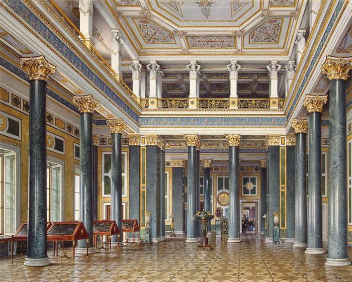 Architect of the winter Palace under Peter