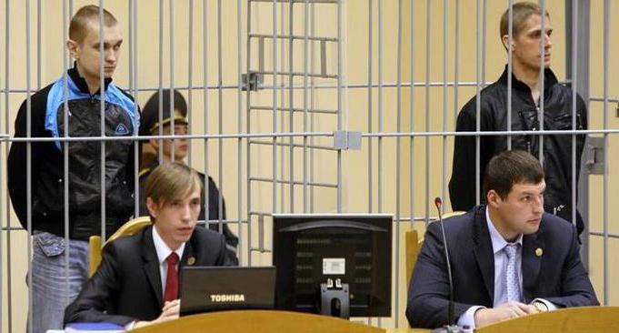 für alles, was in Belarus die Todesstrafe vorgesehen