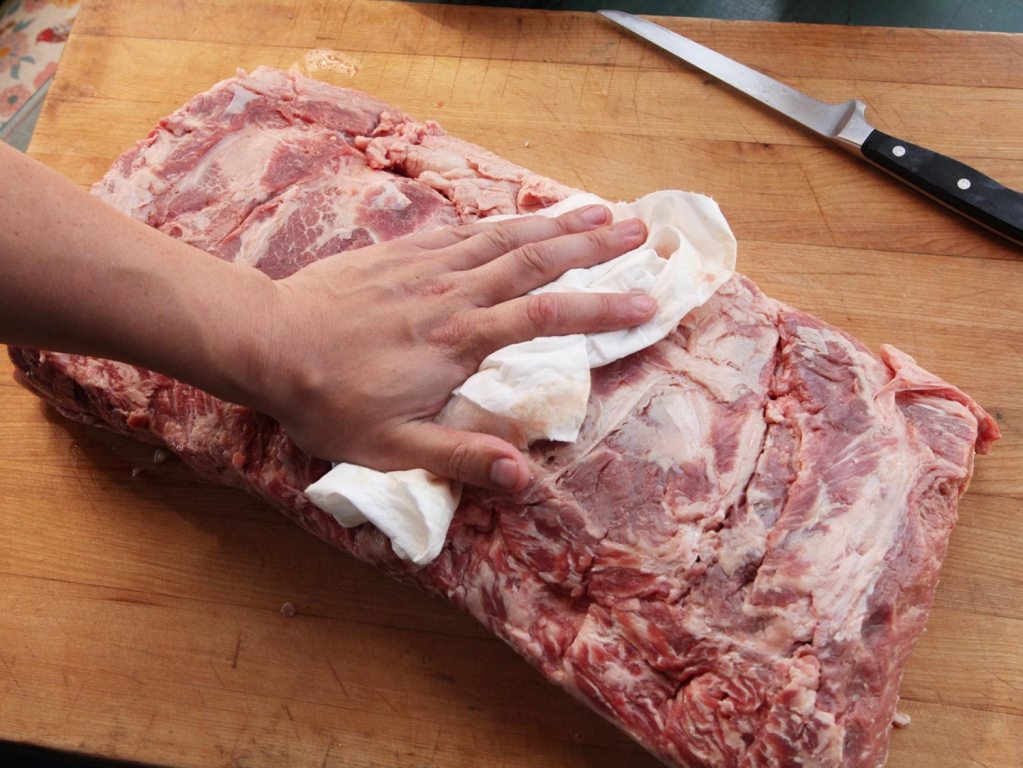 la receta de carne de res en el horno en papel de aluminio