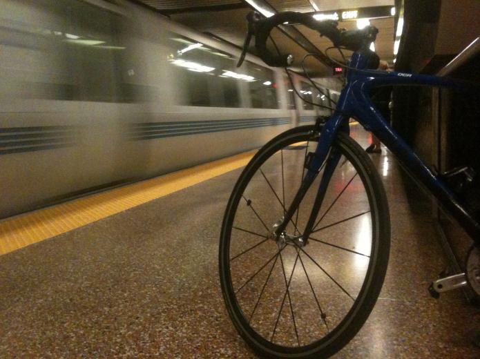 هل من الممكن أن تحمل دراجة هوائية في مترو الانفاق