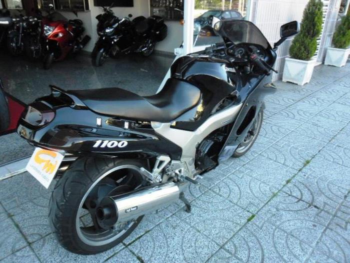 Motocykl ZZR 1100: techniczne,