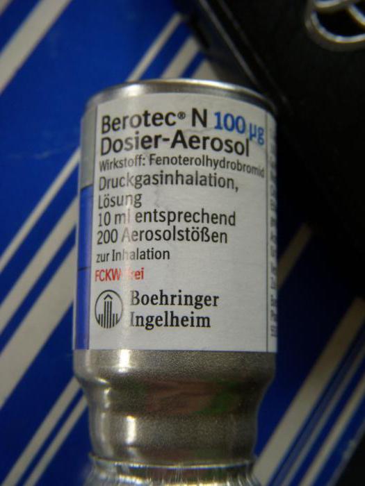 fenoterol instructions for use aerosol