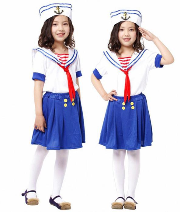 sailor suit for their son or daughter