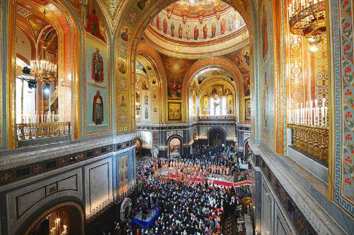 Kathedrale von Christus dem Erlöser in Moskau Foto