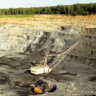 what minerals are in the Novosibirsk region