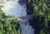 Wasserfall Imatra: Schönheit nach Zeitplan
