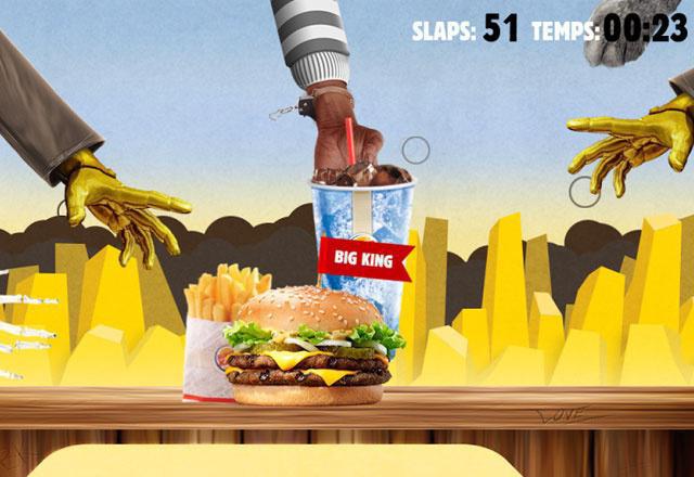 burger king la aplicación de las ganancias de los clientes