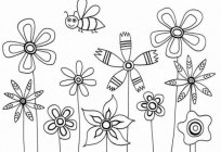 Jak rysować kwiatuszki-семицветик krok po kroku