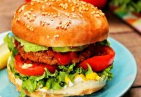 Os hambúrgueres vegetarianos: receita culinária