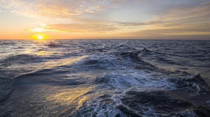 el mar del pacífico y del atlántico