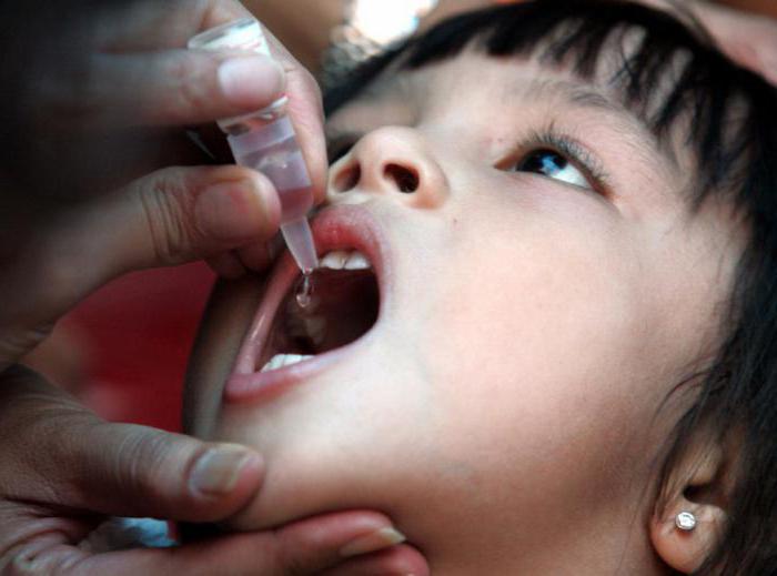 vaccination against polio Komorowski
