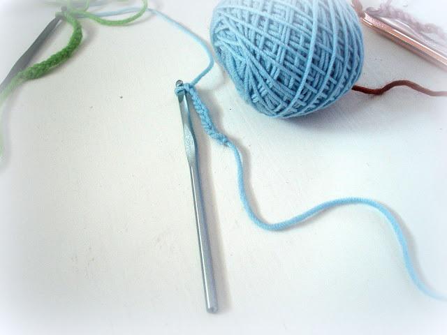 cómo ganar lazo de crochet