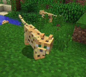 Minecraft How to tame a cat?