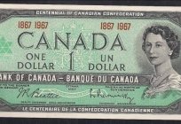 加拿大元和它的历史