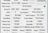 Графикалық үдеткіші NVidia GeForce GT 240: сипаттамасы, ерекшеліктері мен пікірлер