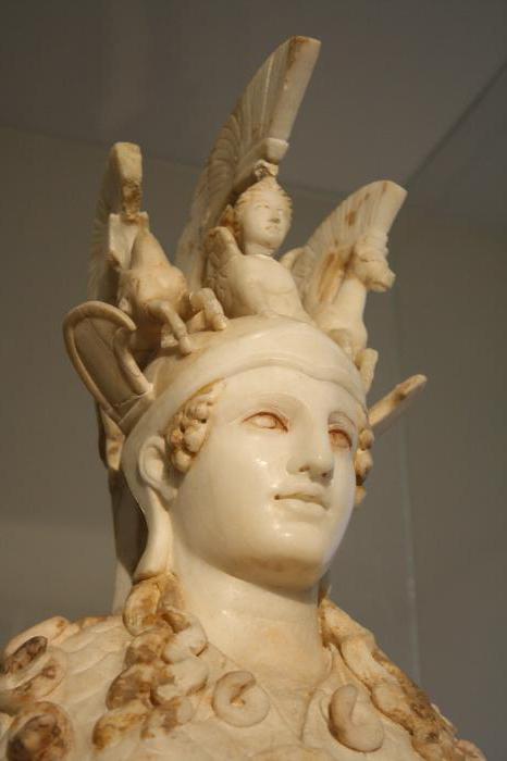 die Statue der Athene парфенос