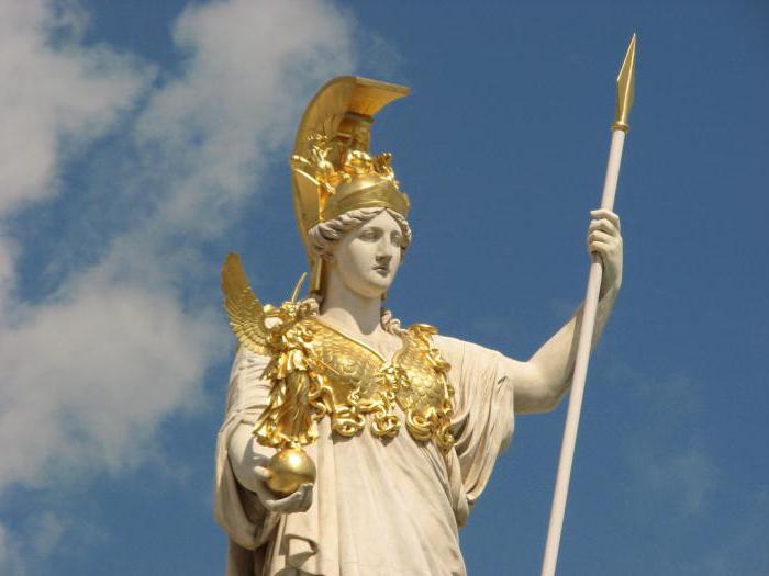 Athena Parthenos by the sculptor Phidias