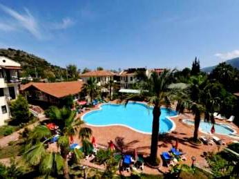 室外游泳池土耳其的酒店