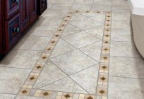 Tile on floor for kitchen – types, features selection and application technology