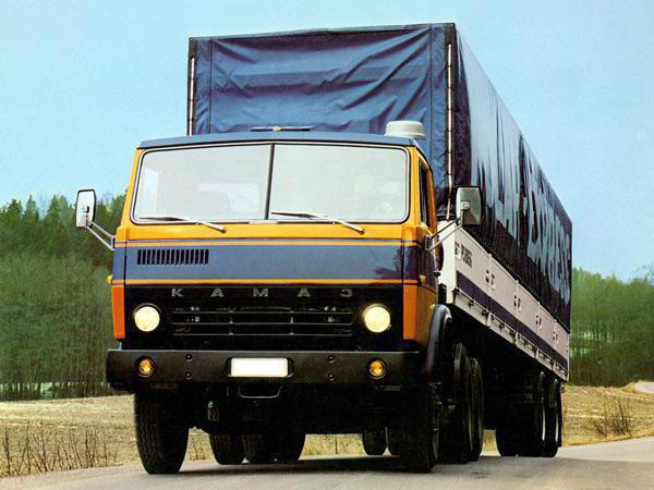 KAMAZ 5410 with semitrailer